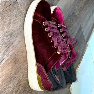 Michael Kors Velvet scout sneakers